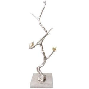Silver Branch Decor
