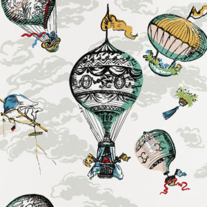 Balloons Wallpaper-Multi