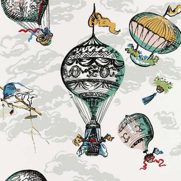 Balloons Wallpaper-Multi